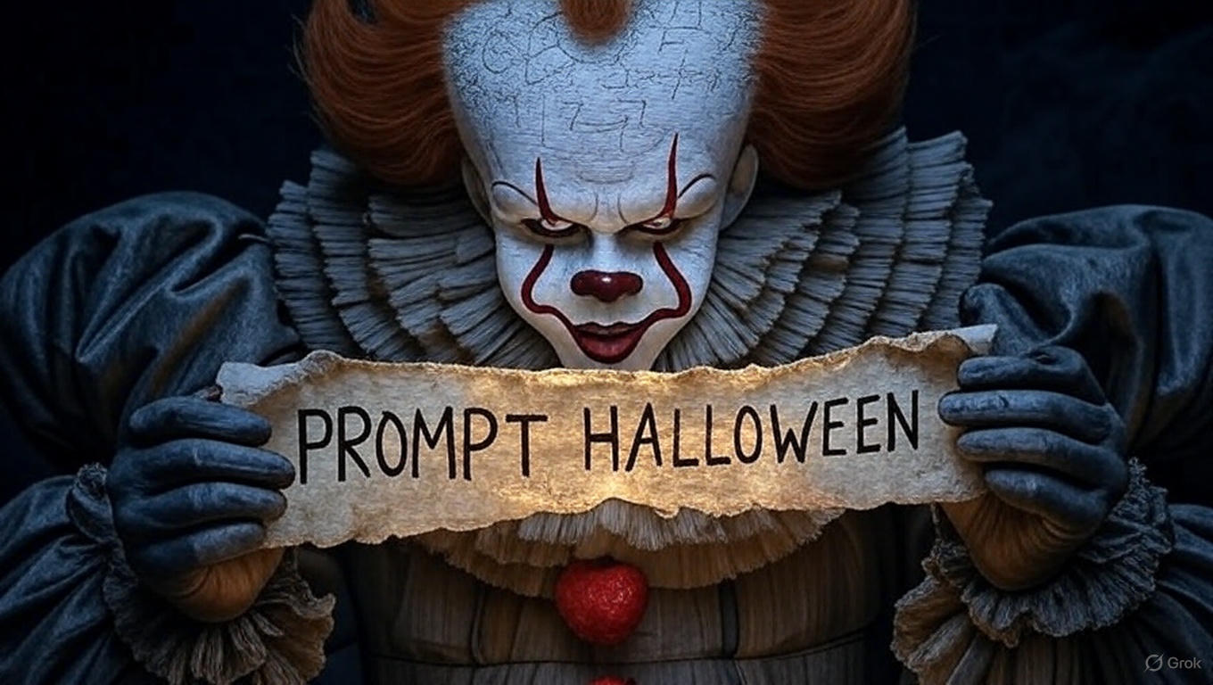Fotomontaje de Halloween generado con Inteligencia Artificial