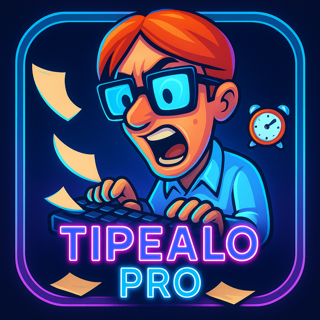 Logo del Juego Tipealo PRO de ClicMayores